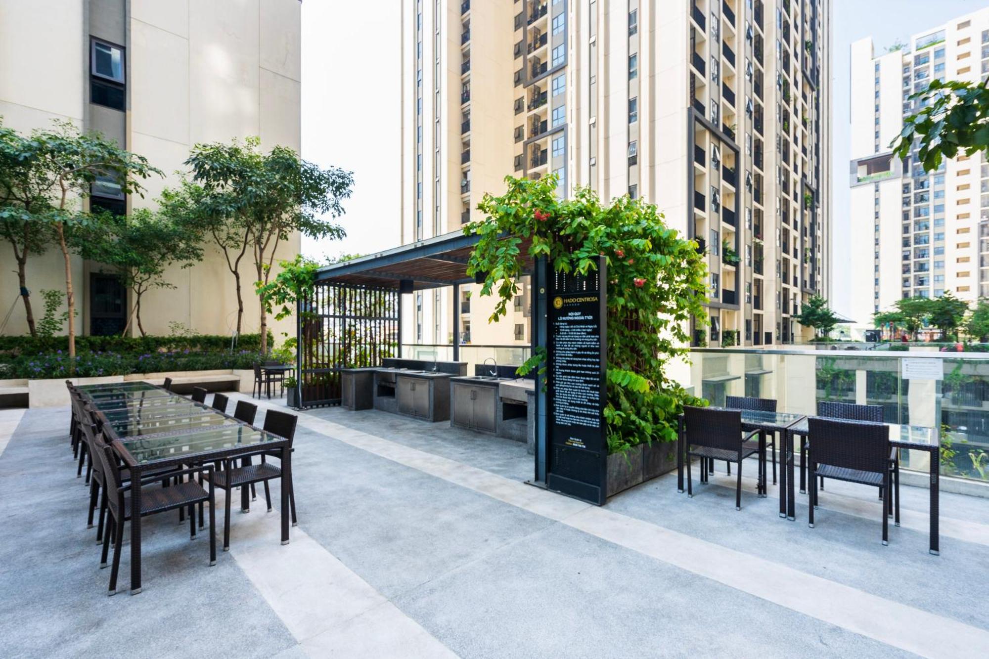 Aparment Ha Do Centrosa Apartment โฮจิมินห์ซิตี้ ภายนอก รูปภาพ