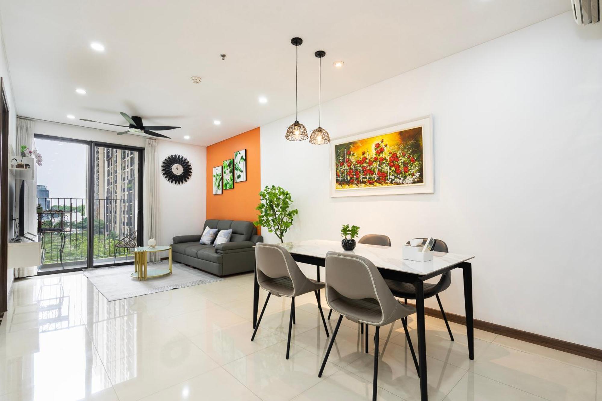 Aparment Ha Do Centrosa Apartment โฮจิมินห์ซิตี้ ภายนอก รูปภาพ