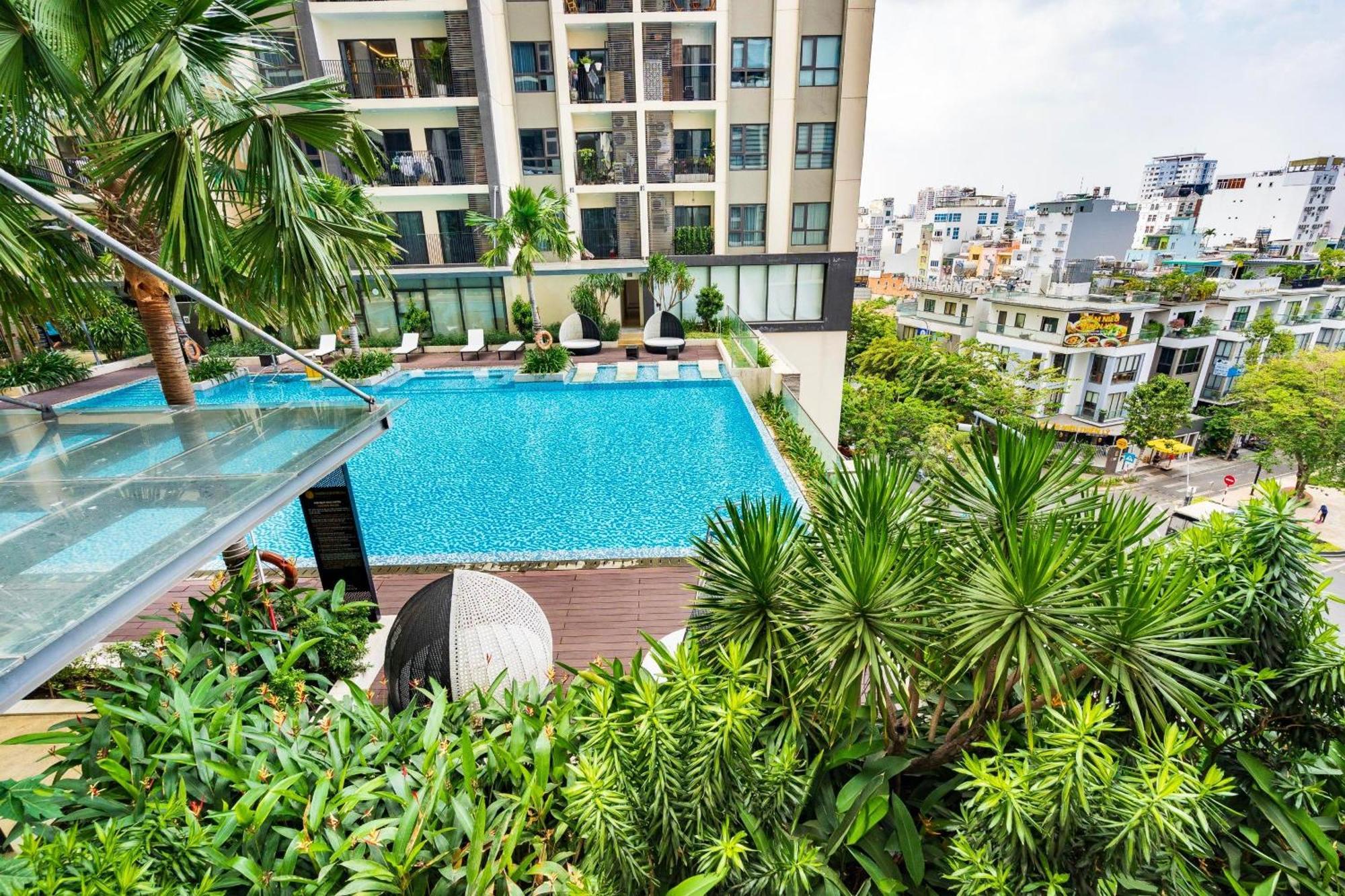 Aparment Ha Do Centrosa Apartment โฮจิมินห์ซิตี้ ภายนอก รูปภาพ